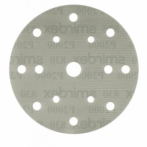 A gray polyester ceramic film disc