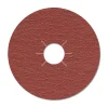 A red aluminium ozide resin fibre disc