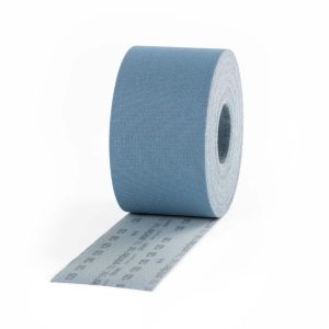 A blue roll of smirdex 750 ceramic net roll