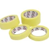 natural rubber yellow colored masking tape