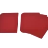 a red plastic putty applicator